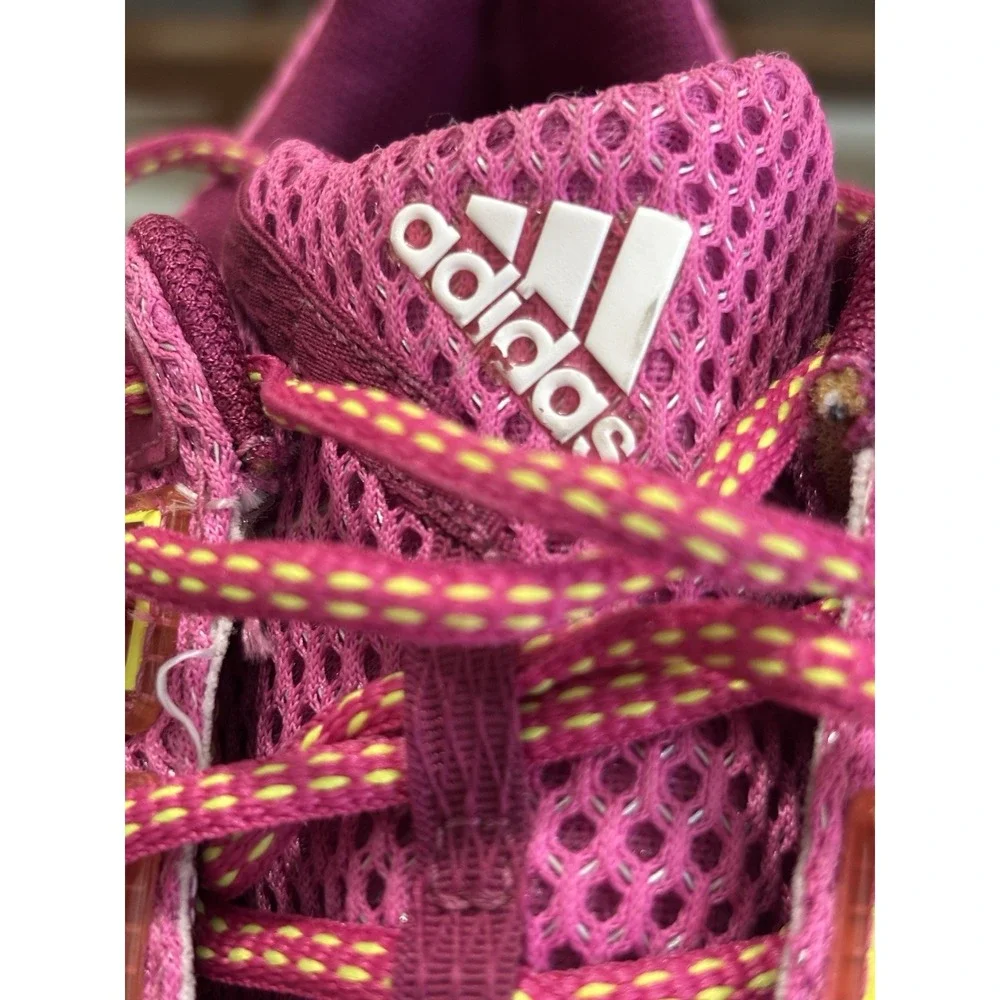 adidas Kanadia TR 4 Women's 8.5 Pink Lime Green Trail Running Sneakers